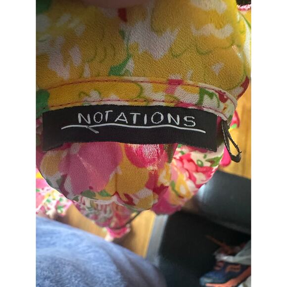 Notations Y2K Sheer Ruffle Blouse | Short Sleeve - Picture 6 of 8